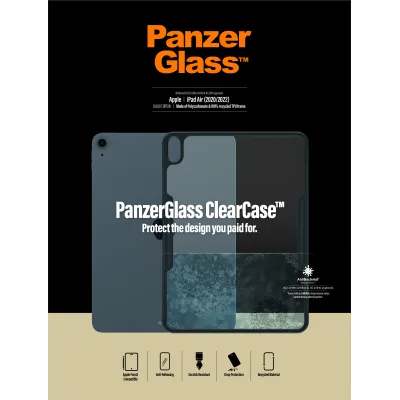 PanzerGlass - Puzdro ClearCase AB pre iPad Air 10,9'', čierna