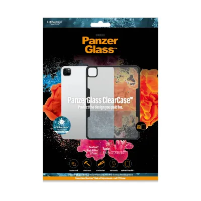 PanzerGlass - Puzdro ClearCase AB pre iPad 11'' (2018/2020/2021), čierna