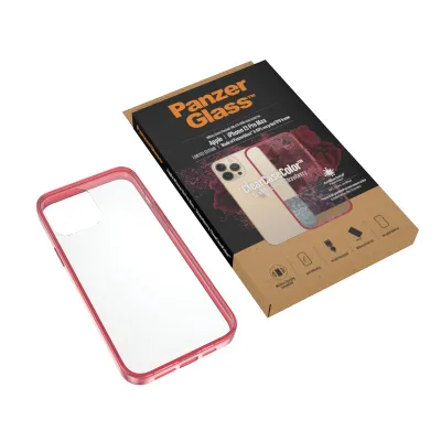 PanzerGlass - Puzdro ClearCaseColor AB pre iPhone 13 Pro Max, strawberry