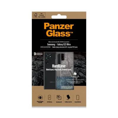 PanzerGlass - Puzdro HardCase AB pre Samsung Galaxy S22 Ultra, čierna