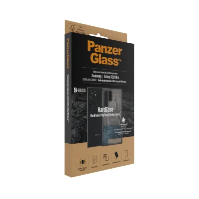 PanzerGlass - Puzdro HardCase AB pre Samsung Galaxy S22 Ultra, čierna