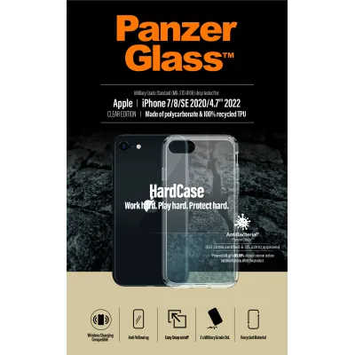 PanzerGlass - Puzdro HardCase AB pre iPhone SE (2020/2022)/8/7, transparentná