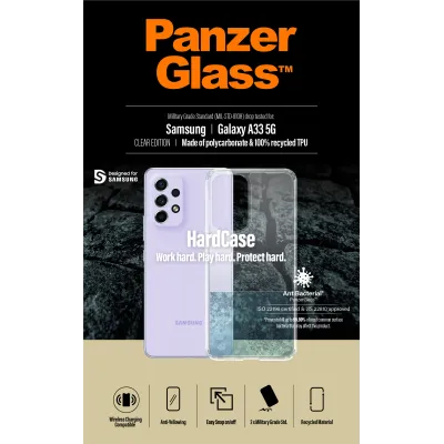 PanzerGlass - Puzdro HardCase AB pre Samsung Galaxy A33 5G, transparentná