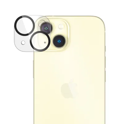 PanzerGlass - Ochranný kryt objektívu PicturePerfect pre iPhone 15/15 Plus, čierna