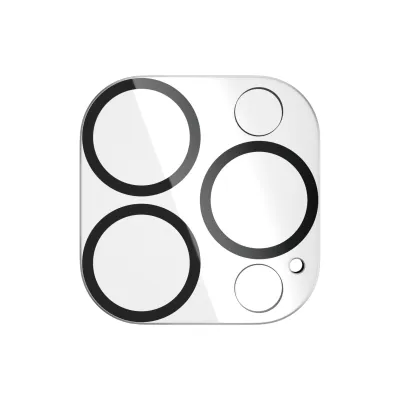 PanzerGlass - Ochranný kryt objektívu PicturePerfect pre iPhone 15 Pro/15 Pro Max, čierna