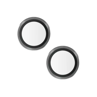 PanzerGlass - Ochranný kryt objektívu Hoops pre iPhone 15/15 Plus, čierna