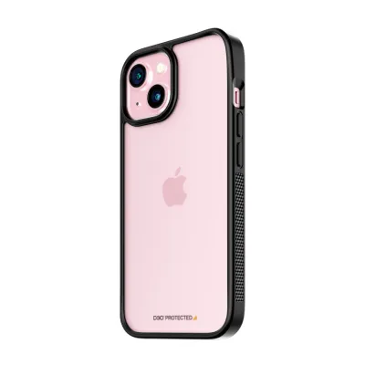 PanzerGlass - Puzdro ClearCase D3O pre iPhone 15, čierna
