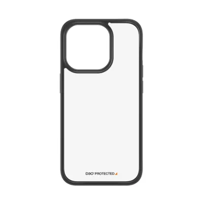 PanzerGlass - Puzdro ClearCase D3O pre iPhone 15 Pro, čierna