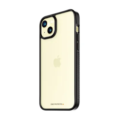 PanzerGlass - Puzdro ClearCase D3O pre iPhone 15 Plus, čierna