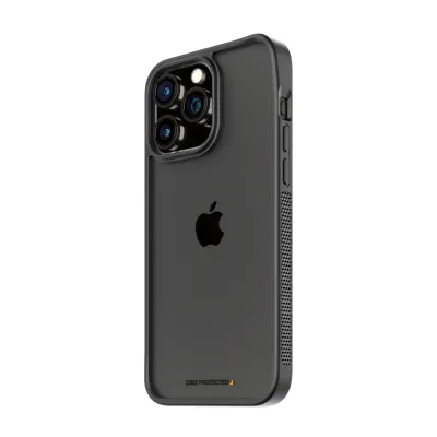 PanzerGlass - Puzdro ClearCase D3O pre iPhone 15 Pro Max, čierna