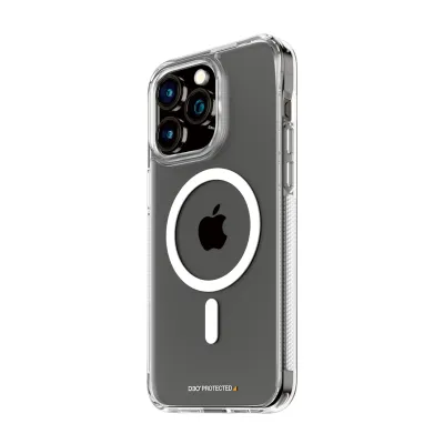 PanzerGlass - Puzdro HardCase D3O s MagSafe pre iPhone 15 Pro Max, transparentná