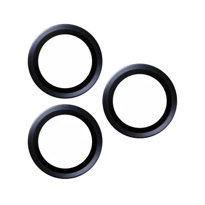 PanzerGlass - Ochranný kryt objektívu Hoops pre iPhone 15 Pro/15 Pro Max, blue metal
