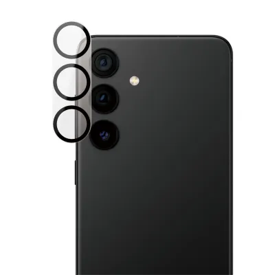 PanzerGlass - Ochranný kryt objektívu PicturePerfect pre Samsung Galaxy S24/S23/S23+, čierna