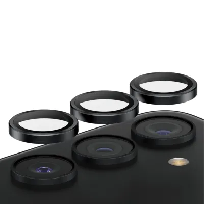 PanzerGlass - Ochranný kryt objektívu Hoops pre Samsung Galaxy S24/S23/S23+, čierna