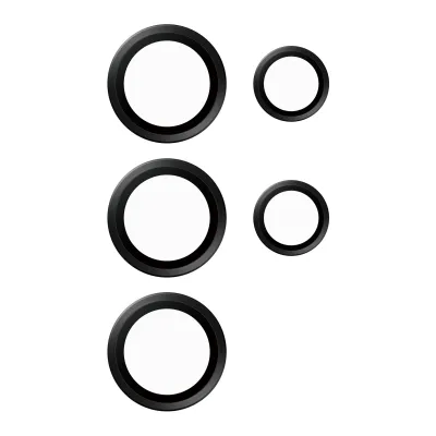 PanzerGlass - Ochranný kryt objektívu Hoops pre Galaxy S24 Ultra, čierna