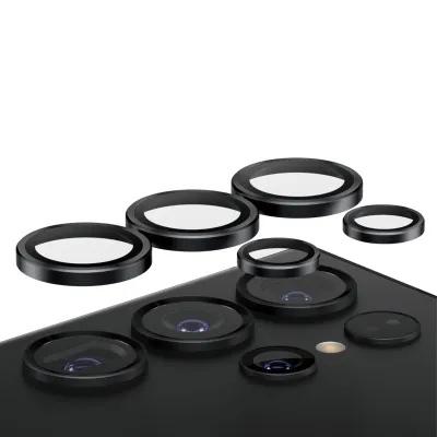 PanzerGlass - Ochranný kryt objektívu Hoops pre Galaxy S24 Ultra, čierna