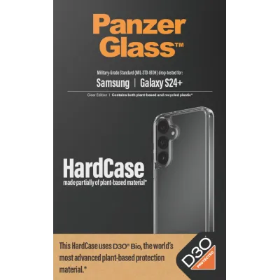 PanzerGlass - Puzdro HardCase D3O pre Samsung Galaxy S24+, transparentná
