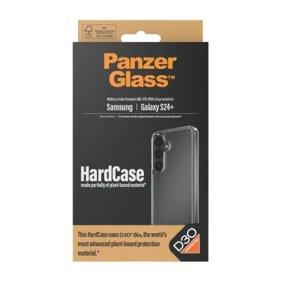PanzerGlass - Puzdro HardCase D3O pre Samsung Galaxy S24+, transparentná