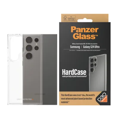 PanzerGlass - Puzdro HardCase D3O pre Samsung Galaxy S24 Ultra, transparentná