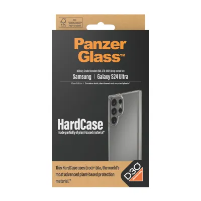 PanzerGlass - Puzdro HardCase D3O pre Samsung Galaxy S24 Ultra, transparentná
