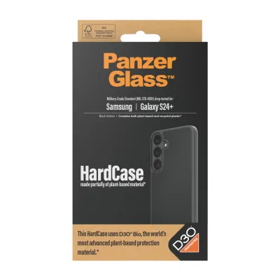 PanzerGlass - Puzdro HardCase D3O pre Samsung Galaxy S24+, čierna