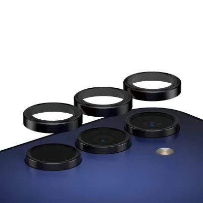 PanzerGlass - Ochranný kryt objektívu Hoops pre Samsung Galaxy A15/A15 5G, čierna
