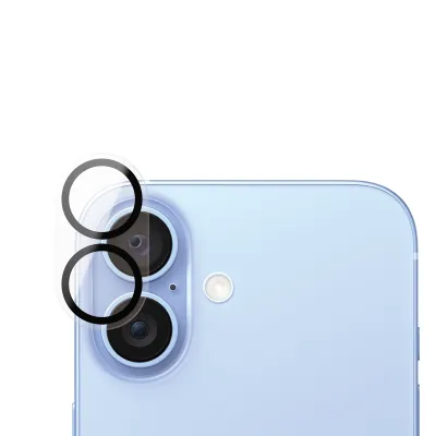 PanzerGlass - Ochranný kryt objektívu PicturePerfect pre iPhone 16/16 Plus, číra