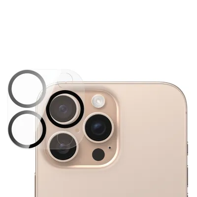 PanzerGlass - Ochranný kryt objektívu PicturePerfect pre iPhone 16 Pro/16 Pro Max, číra