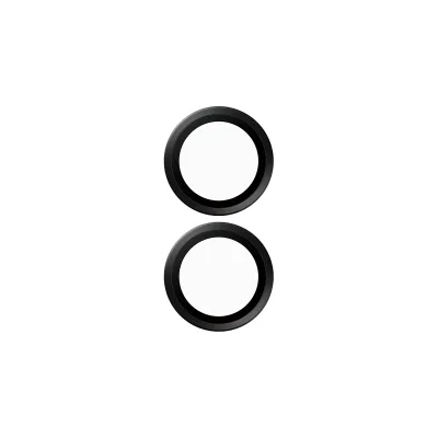 PanzerGlass - Ochranný kryt objektívu Hoops pre iPhone 16/16 Plus, čierna
