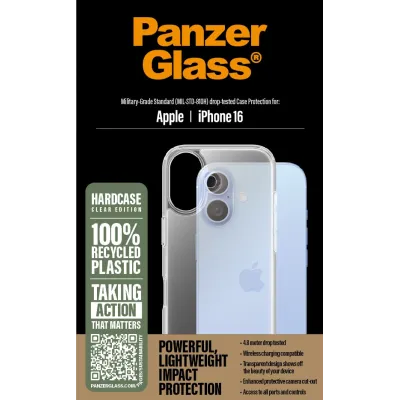 PanzerGlass - Puzdro HardCase pre iPhone 16, transparentná