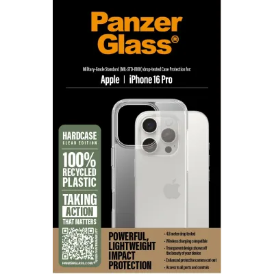 PanzerGlass - Puzdro HardCase pre iPhone 16 Pro, transparentná