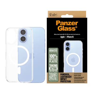 PanzerGlass - Puzdro HardCase s MagSafe pre iPhone 16, transparentná