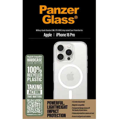 PanzerGlass - Puzdro HardCase s MagSafe pre iPhone 16 Pro, transparentná