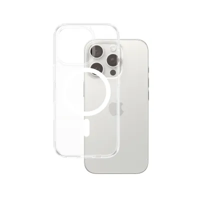 PanzerGlass - Puzdro HardCase s MagSafe pre iPhone 16 Pro, transparentná