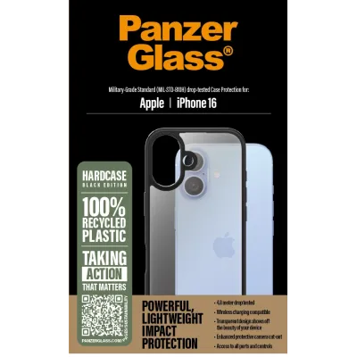 PanzerGlass - Puzdro HardCase pre iPhone 16 čierna