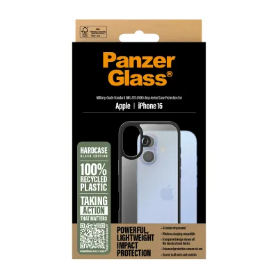 PanzerGlass - Puzdro HardCase pre iPhone 16 čierna