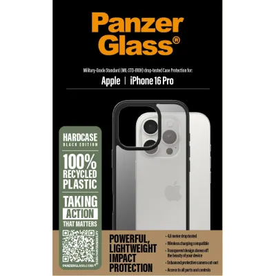 PanzerGlass - Puzdro HardCase pre iPhone 16 Pro, čierna