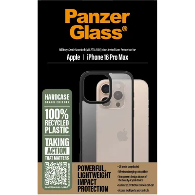 PanzerGlass - Puzdro HardCase pre iPhone 16 Pro Max, čierna