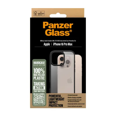 PanzerGlass - Puzdro HardCase pre iPhone 16 Pro Max, čierna