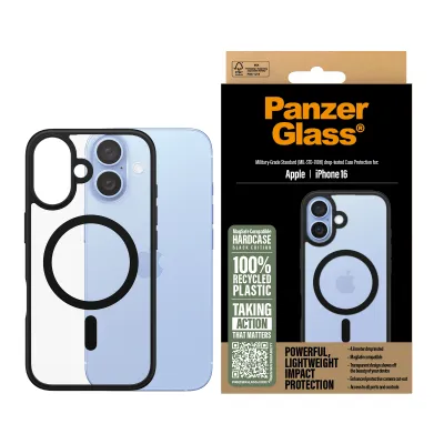 PanzerGlass - Puzdro HardCase s MagSafe pre iPhone 16, čierna