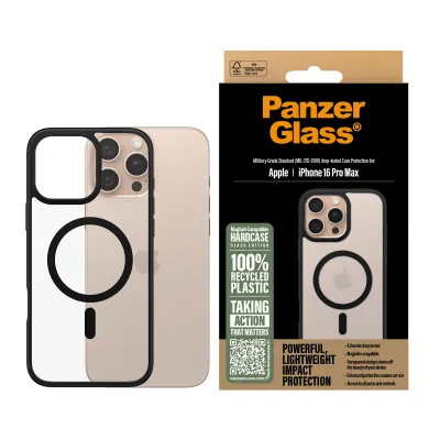 PanzerGlass - Puzdro HardCase s MagSafe pre iPhone 16 Pro Max, čierna