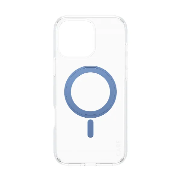 CARE - Puzdro Kickstand s MagSafe pre iPhone 16 Pro Max, modrá