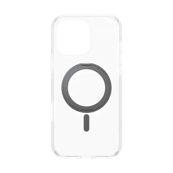 CARE - Puzdro Kickstand s MagSafe pre iPhone 16 Pro Max, čierna