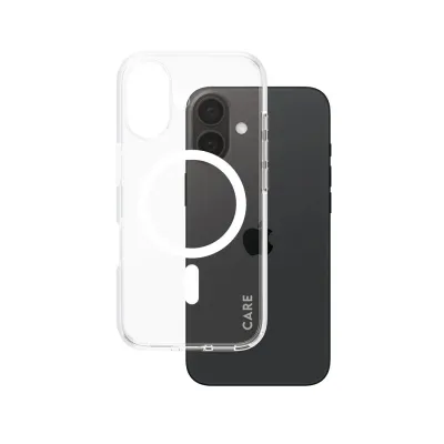 CARE - Puzdro Urban Combat s MagSafe pre iPhone 16, biela