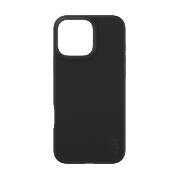CARE - Puzdro Fearlessly pre iPhone 16 Pro Max, čierna