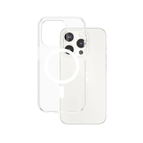 CARE - Puzdro Urban Combat s MagSafe pre iPhone 15 Pro, biela