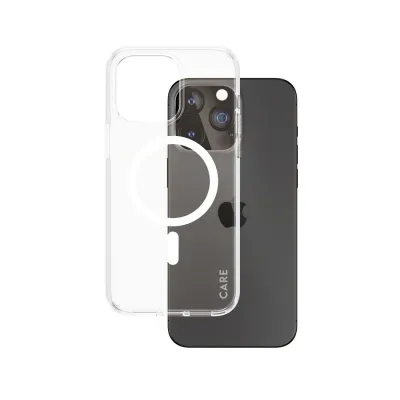 CARE - Puzdro Urban Combat s MagSafe pre iPhone 15 Pro Max, biela