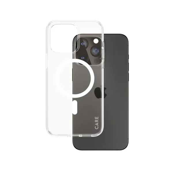 CARE - Puzdro Urban Combat s MagSafe pre iPhone 15 Pro Max, biela