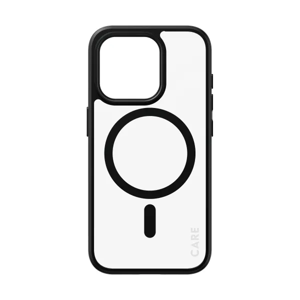 CARE - Puzdro Urban Combat s MagSafe pre iPhone 15 Pro, čierna