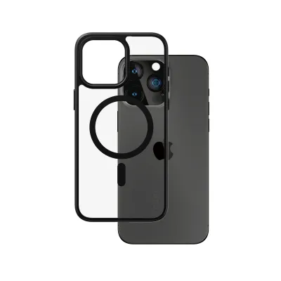 CARE - Puzdro Urban Combat s MagSafe pre iPhone 15 Pro Max, čierna